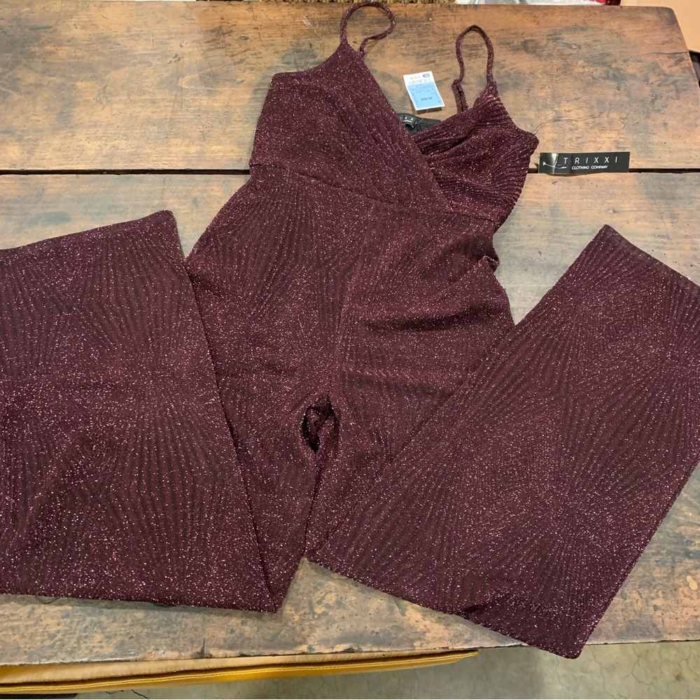Trixxi Clothing Company Sparkle Jumpsuit